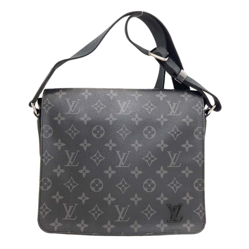 Louis Vuitton M45272 District PM Shoulder Bag Monogram Eclipse Men's LOUIS VU...